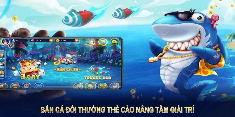Bắn cá thẻ cào thu hút nhiều người tham gia